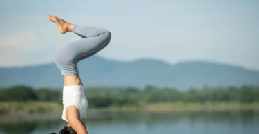 posture de yoga d’équilibre